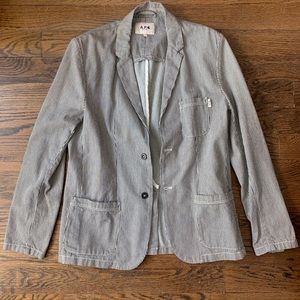 APC Deconstructed blazer
